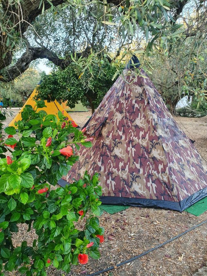 Camping A Selinunte Hotel มารีเนลลา ดี เซลีนุนเต ภายนอก รูปภาพ
