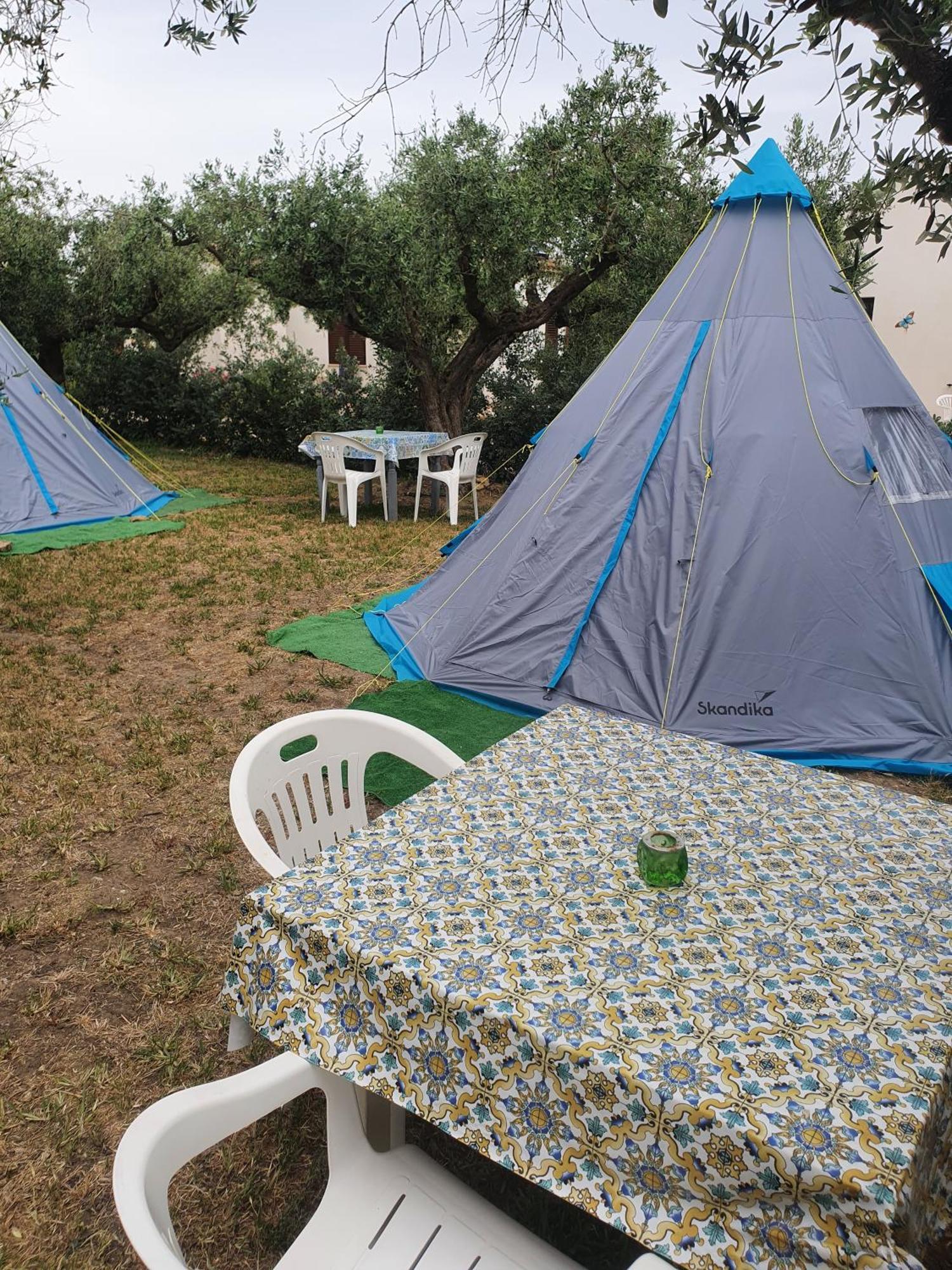Camping A Selinunte Hotel มารีเนลลา ดี เซลีนุนเต ภายนอก รูปภาพ